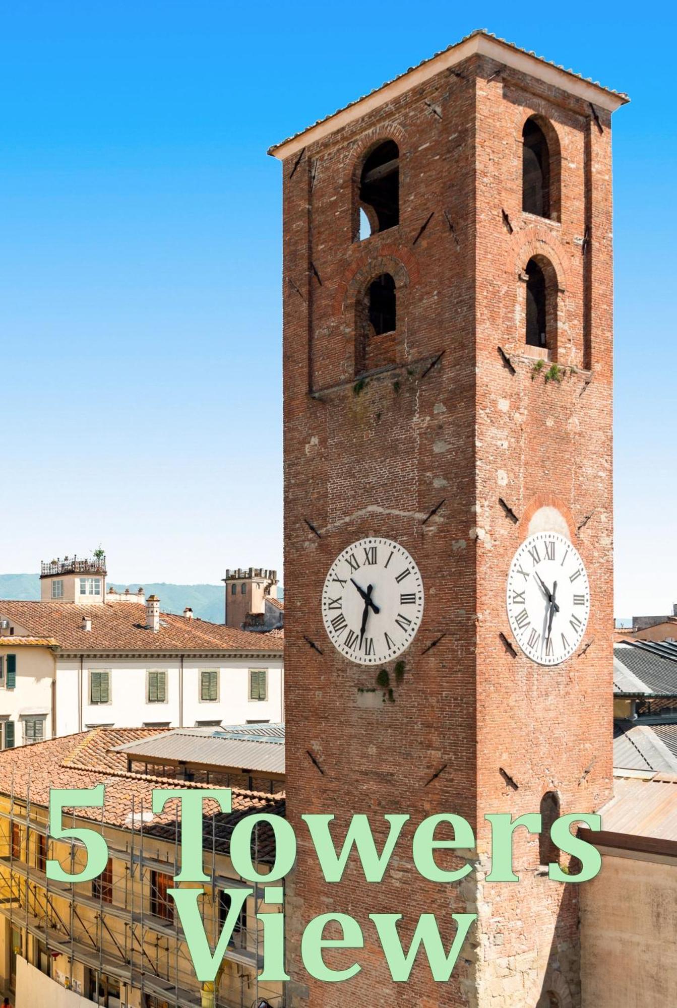 Al Carmine Apartments Towers View With Ac Lucca Dış mekan fotoğraf